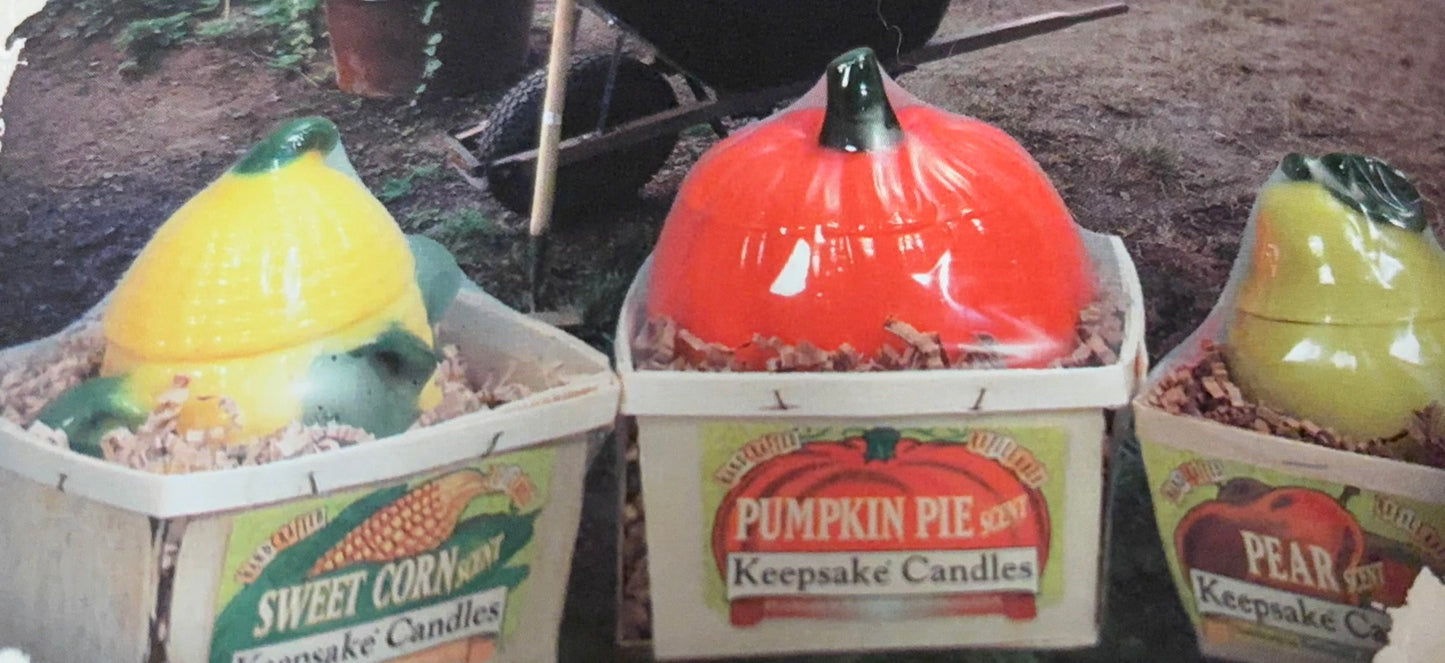 Small Pumpkin Harvest Candle