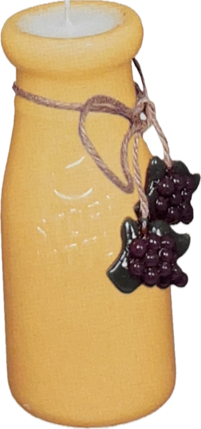 Milk Bottles Half Pint Candles