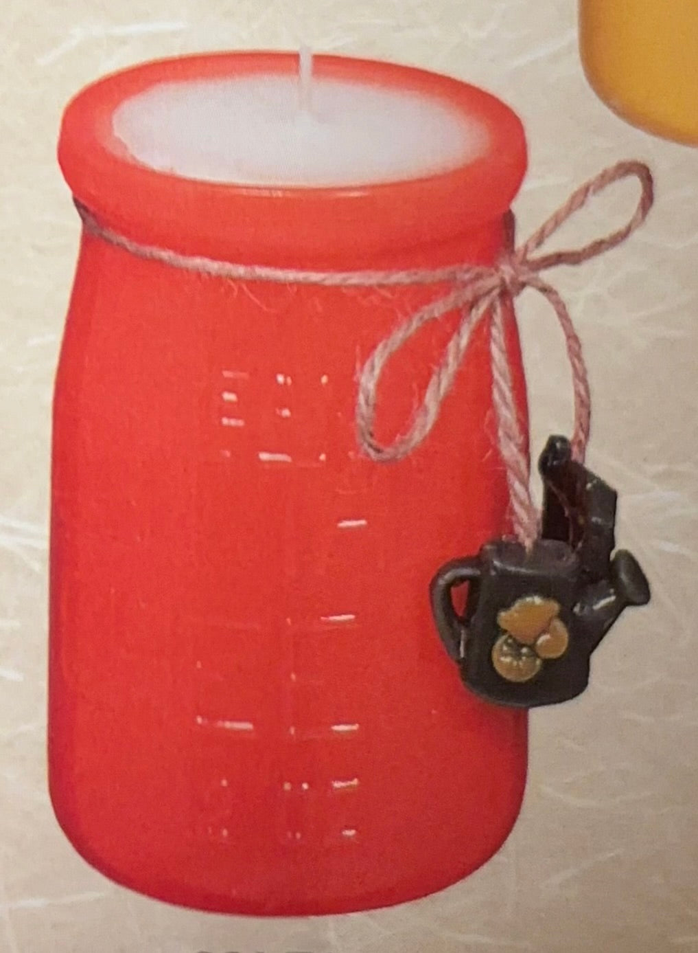 Antique Cottage Cheese Jar Candles