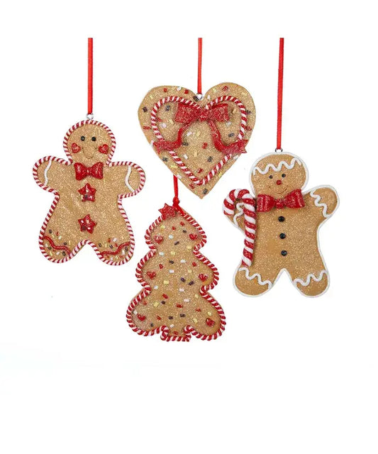 3.4"GINGERBREAD MEN/TREE/HEART 4/A