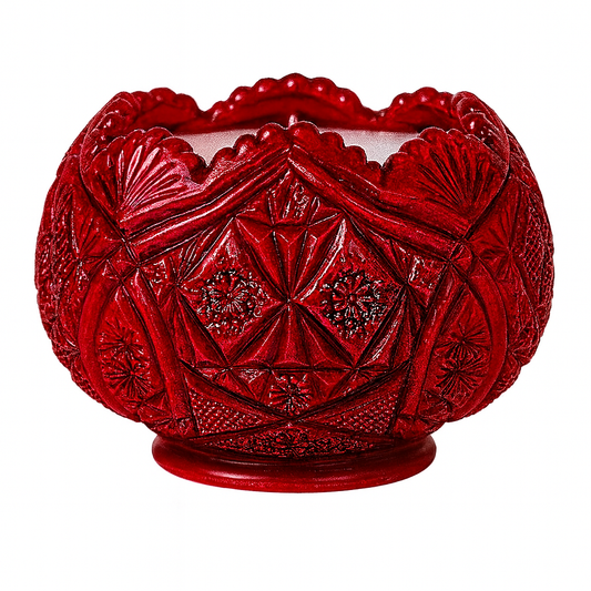 Cut Crystal Bowl Candle Collection – Ruby, Emerald & Sapphire