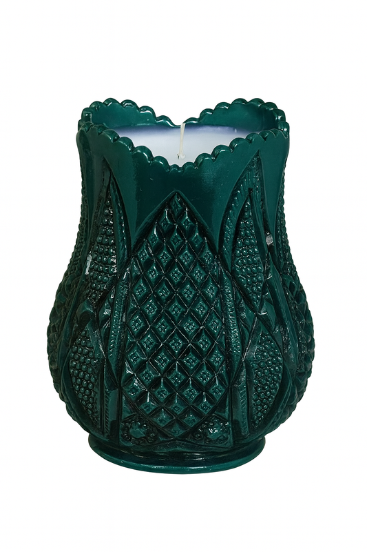 ✨ Scalloped Six-Point Vase Candle – 1900 Heirloom Reproduction ✨ A true Keepsake classic r