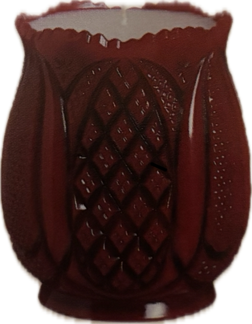 1896 New England Celery Vase Candle