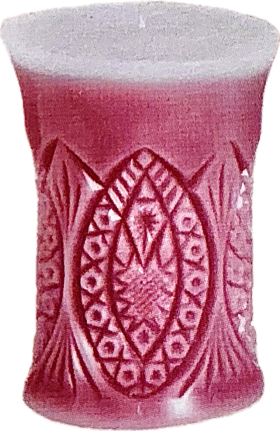 1890 Arrowhead in Oval Tumbler Candle