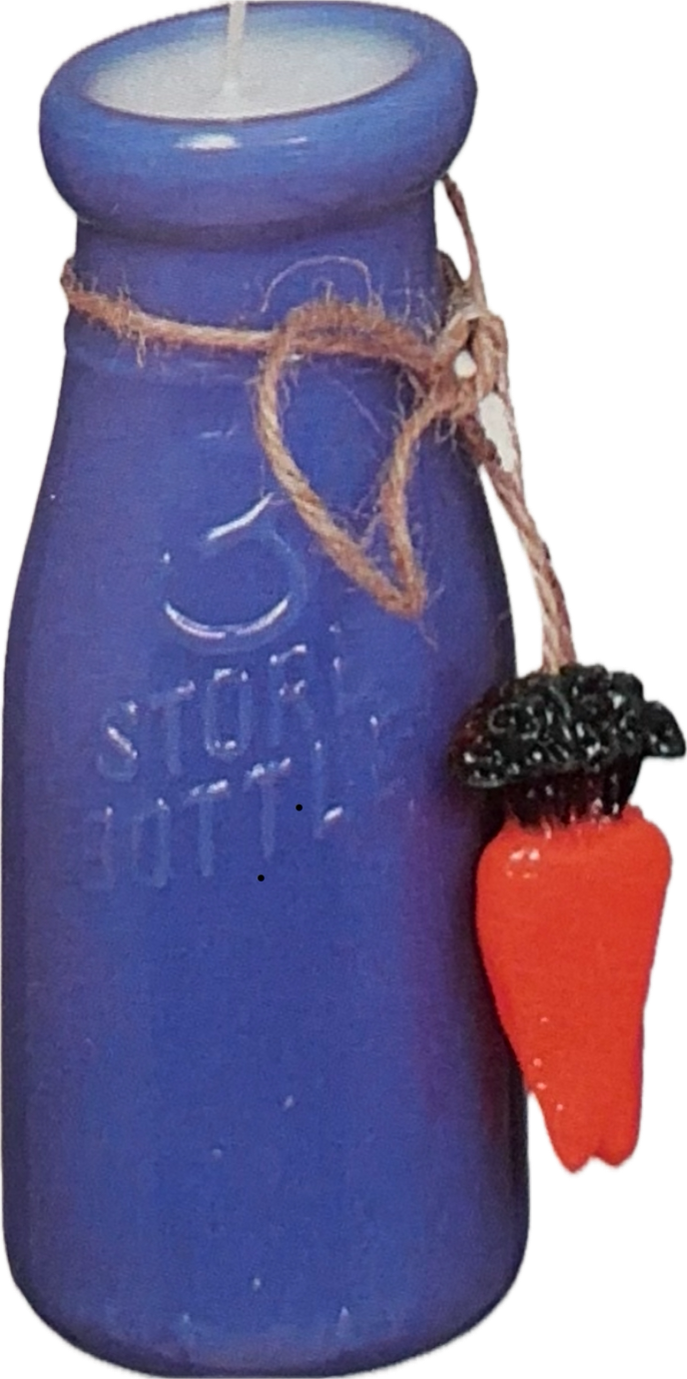 Milk Bottles Half Pint Candles