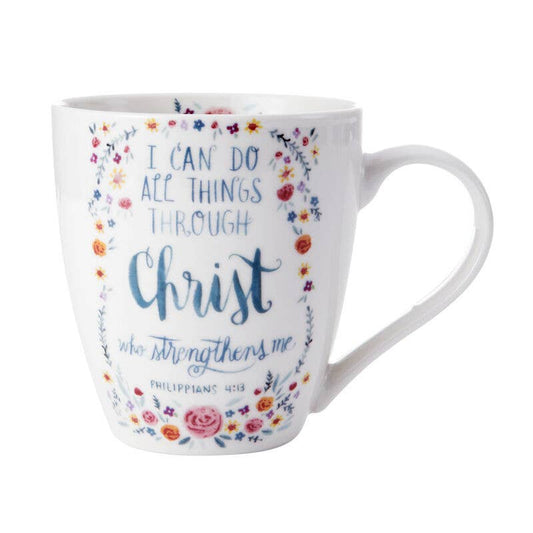 Pfaltzgraff 18Oz Mug Thru Christ Open Stock: Porcelain / English