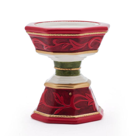 Fitz & Floyd Telluride 5.75in Pillar Candle Holder, Gift Box