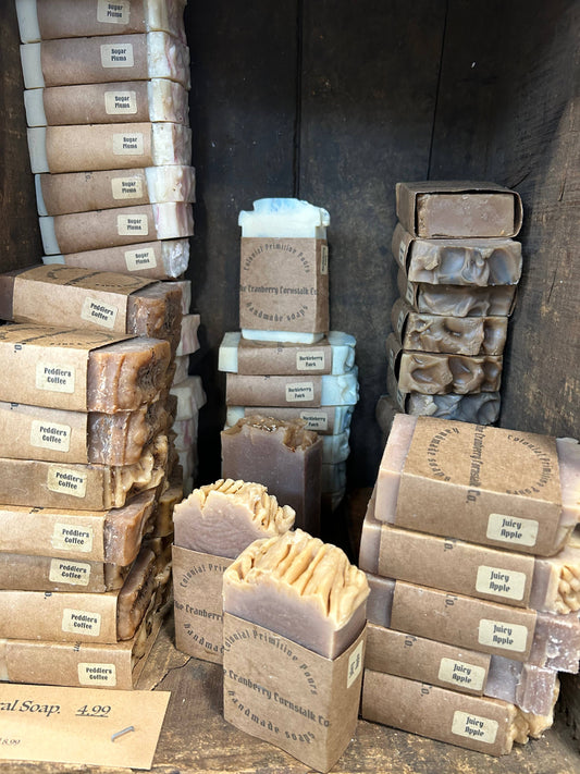 Natural Bath Bar Soaps Primitive Decor: Gentlemen