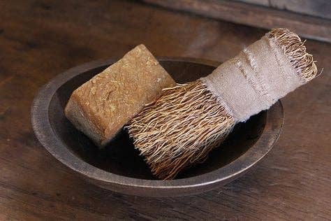 Natural Bath Bar Soaps Primitive Decor: Oatmeal Milk and Honey